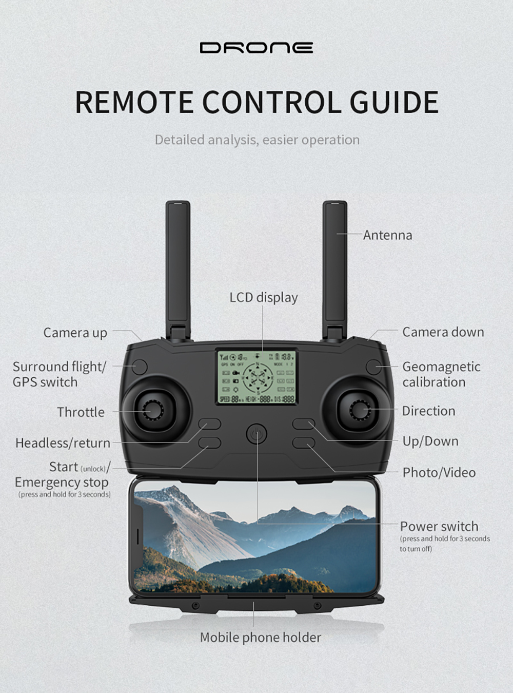 JJRC-X33-GPS-24G-WiFi-FPV-mit-elektrischer-HD-Doppelkamera-360deg-Hindernisvermeidung-Optischer-Flus-2017316-19